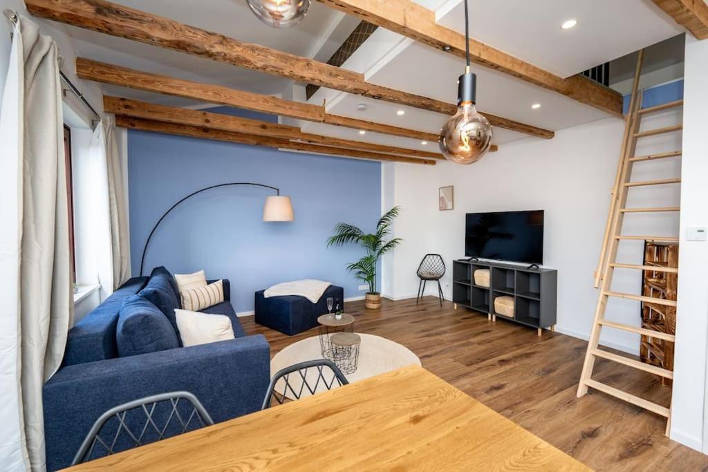 Moderne Maisonette Wohnung Im Fluesseviertel BRE Exterior photo